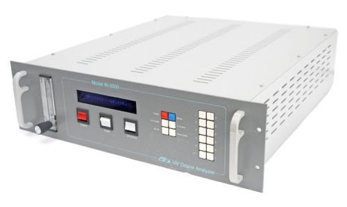 Afx in-2000 3u lab digital ultraviolet uv ozone o3 gas analyzer unit parts for sale