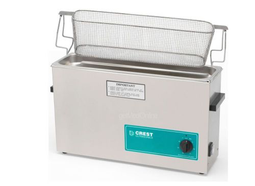 Crest 2.5 gal powersonic ultrasonic cleaner w/timer+cover+basket, cp1200t for sale