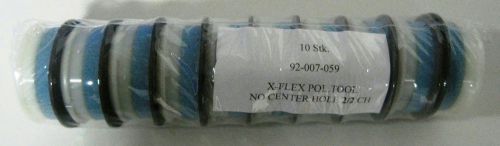 Satisloh x flex standard polishing tool 1/4&#034; x 1 1/4&#034; 92007059 bag of 10 nib for sale