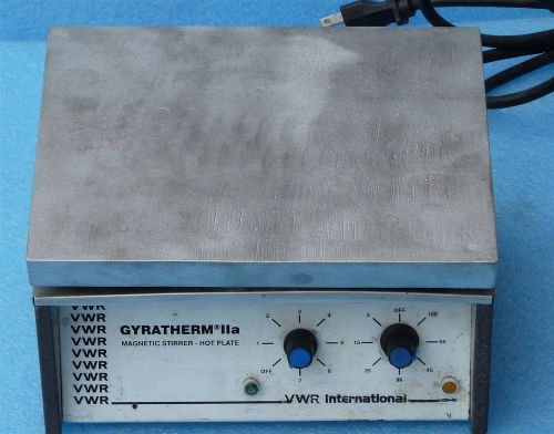 VWR Gyratherm  IIa 11a hotplate stirrer  inventory 522