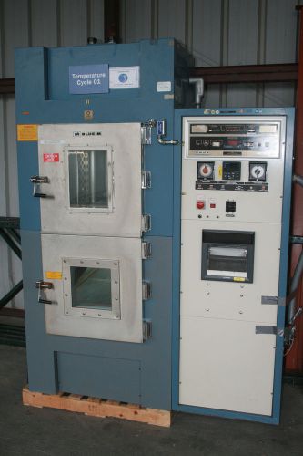 BlueM WSP-109B-4 Vertical Thermal Shock Chamber; Dual Chamber -75° to +200° C