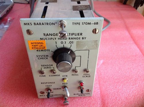 MKS Baratron Instrument  Model:170M-6B