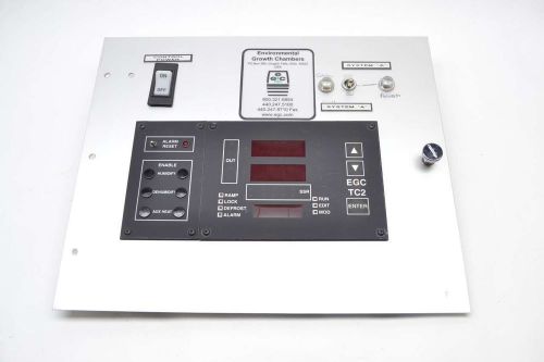 ENVIRONMENTAL GROWTH CHAMBERS M25-2079 GROW CULTURE CONTROLLER PANEL B380486