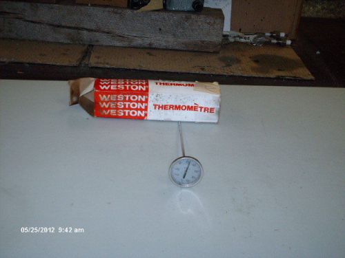 Weston Lab Thermometer Model: 4200 Range: 50/100C 8&#034; Long (NIB)