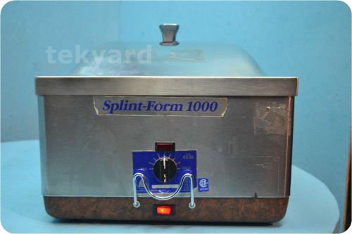 Splint-form 1000 orthopedic adjustable temperature heated water bath w/ cover @ for sale