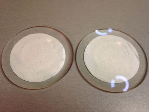Pair of Bi-Convex Large Optical Glass Lenses, Coated, Beautiful - (#BLB1L3)