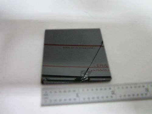 OPTICAL DARK RED FILTER LASER OPTICS AS IS BIN#M8-24