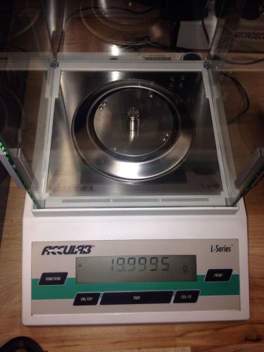 ACCULAB Analytical Balance 1200g/.0001g Works/Great Used Condition