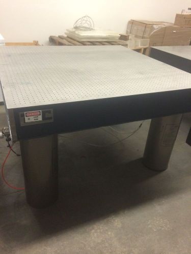 TMC MICRO-g Vibration isolation Table 60&#034;X60X36&#034;, Breadboard Top, NRC Air Legs