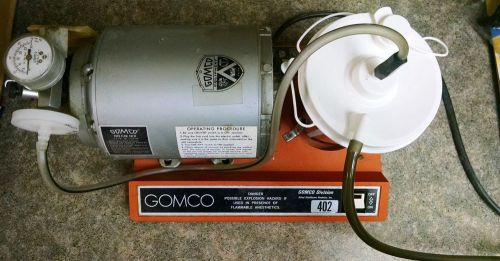 Gomco Aspirator Pump 402 model, with Jed-Med container, tested &amp; works!