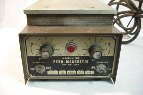 Lab-Line Pyro-Magnestir Model 1266 Stirrer / Hotplate 120V 4.1A 500 Watts