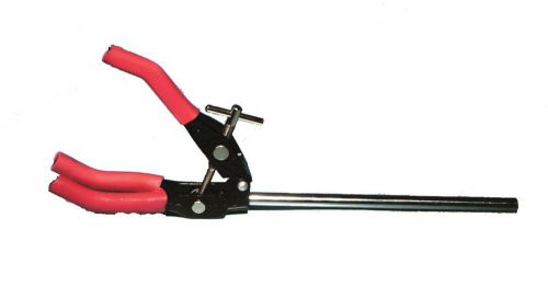 Aluminum three-prong extension clamp - red for sale