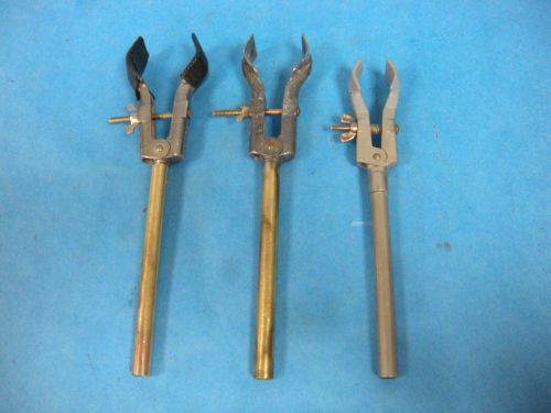 Vintage Fisher Lab Clamp Holders Lot of 3