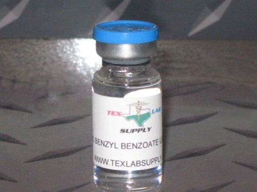 Tex lab supply 10ml benzyl benzoate usp grade sterile free shipping for sale
