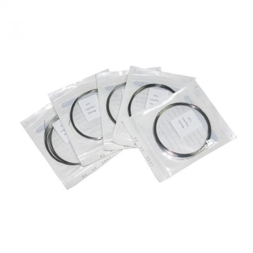 Dental orthodontic niti super elastic long round arch wires 5m all size for sale