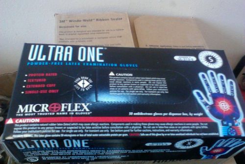Microflex  Ultra One  Latex Powder-Free Disp. Gloves Size Small