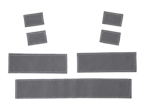 Industrial MOLLE Vest - Silver Reflective Kit (8EA)