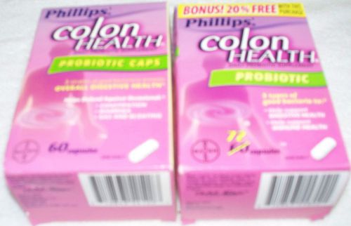 132 CAPS BRAND NEW SEALED Phillips Colon Health Daily Probiotic Supplement