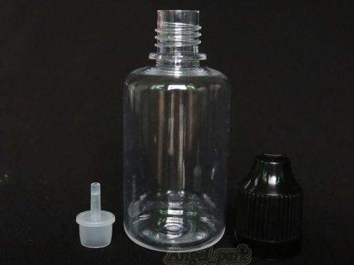 Childproof cap ! 10pcs 30ml pet empty plastic e-juice e-liquid dropper bottles for sale