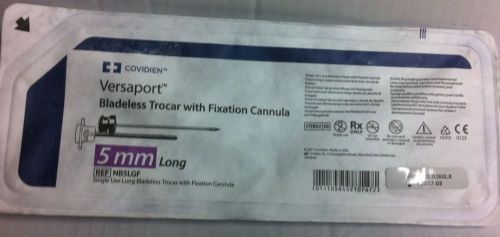 COVIDIEN NB5LGF Versaport Trocar with Fixation Cannula 5mm Long (Exp. 2017-03)