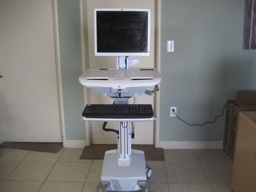 Ergotron (SV42-6201-1) StyleView EMR Cart w/LCD Arm SLA Powered cart -800109433