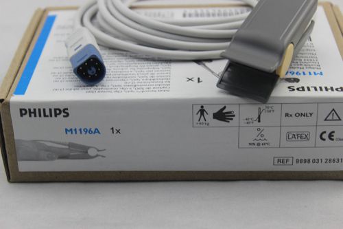 Philips M1196A Original Pediatric/Adult finger clip SpO2 sensor ,3M