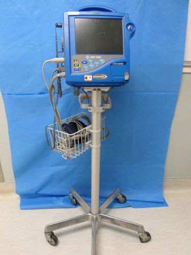 For Sale GE Critikon Dinamap Pro 1000 ECG Monitor Vital Signs Monitor ECG unit
