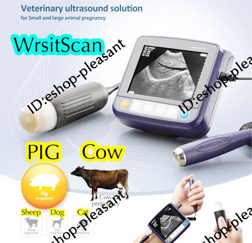 2015new Veterinary WristScan Ultrasound Scanner Vet Small Large Animal pregnancy