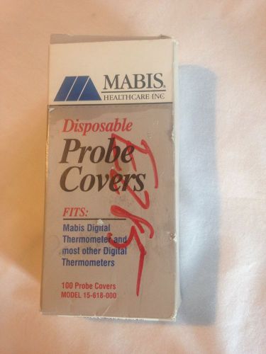 MABIS DISPOSABLE PROBE COVERS, LOT OF 100