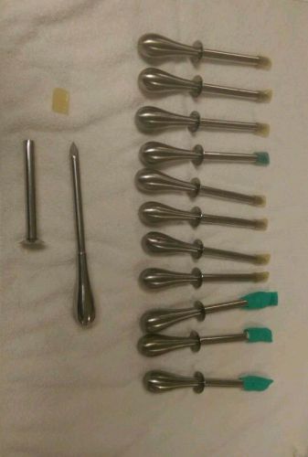 V. Mueller Trocar and Cannula CH2800 Lot of 12