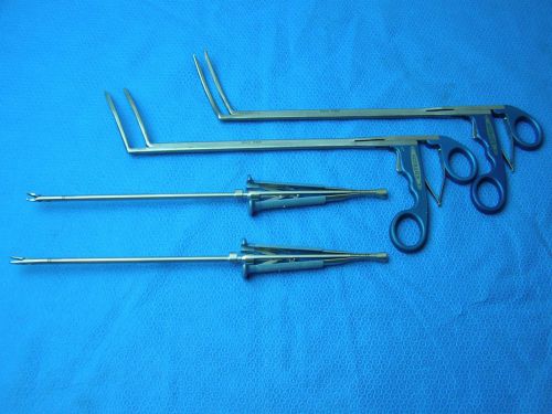 Estech 604-N 10165F &amp;10168F COBRA® Clamp &amp;TC Needle Holders 340-78025 Surgical