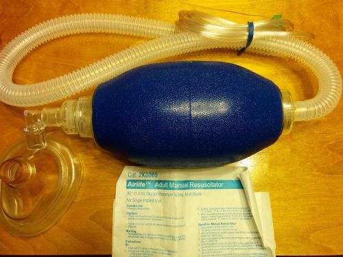Adult resuscitator Airlife 2K8005 NEW