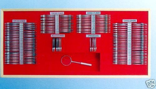 TRIAL LENS SET 158 PCS + Trial Frame/Caja de Pruebas