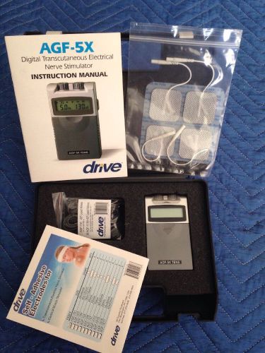 Digital Dual Channel 5 Mode TENS with 2 Strength Duration AGF-5X Electrotherapy