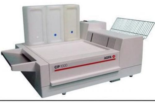 Agfa cp 1000 table top x-ray processor 2 units: 1 works, 1 for parts for sale