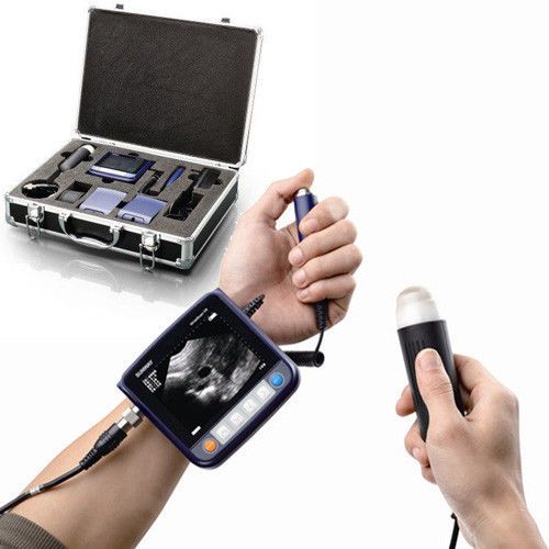 Veterinary mini wrist held scan ultrasound scanner/car charger / battery vet use for sale