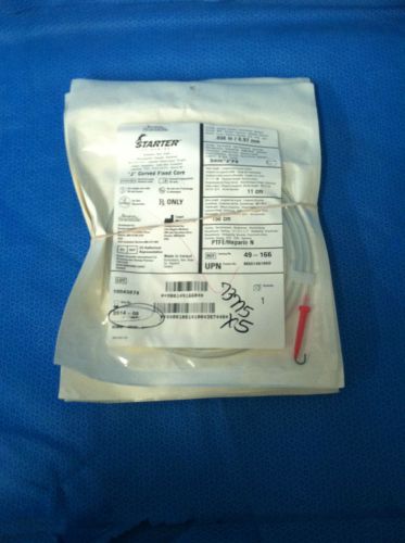 Boston Scientific Starter Guidewire J Curved Fixed Core 49-166. 5 Units