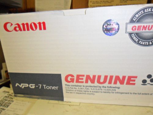 CANON NPG-7 toner ctg.NP-6025-30/6330copiers Yields:10K