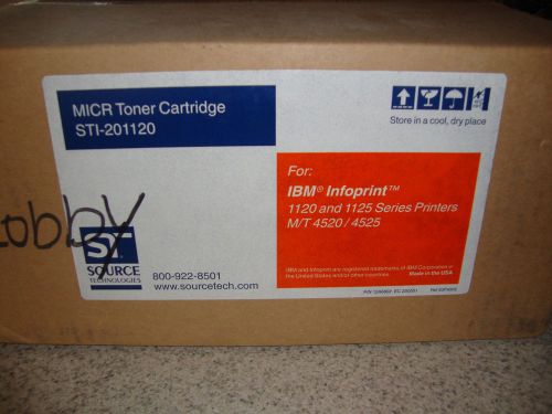 Brand New MICR Toner Cartridge STI-201120 For IBM InfoPrint 1120/1125 Series