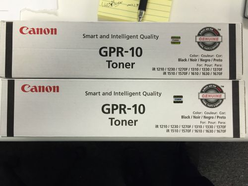 Canon GPR-10 Toner Black - 2 Pack