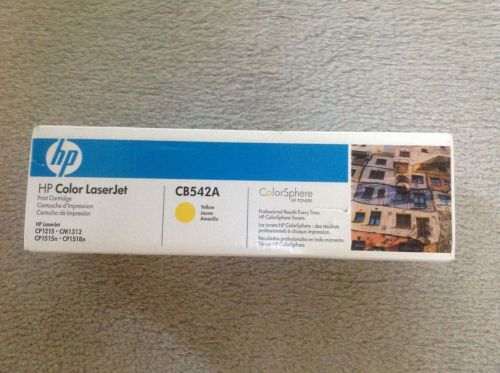 HP Color LaserJet CB542A (Yellow) New Unopened