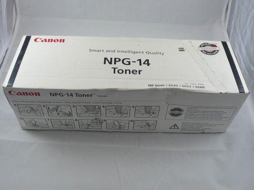 GENUINE Canon NPG-14 Toner Black  NPG14 for NP6045 6545 NP6551 6560 1385A002[AA]
