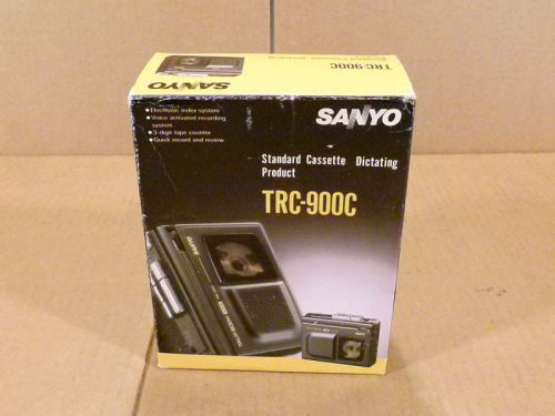 Sanyo TRC-900C Talk Book VAS Voice Cassette Recorder New in Box