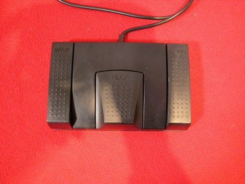 Sanyo FS-56 Foot Control Pedal for Transcriber/Dictation Machines GREAT