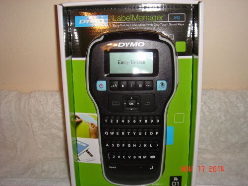 DYMO LabelManager 160 Hand Held Label Maker New --BATTERIES INCLUDED