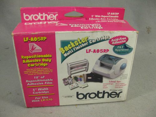 Brother lf-ao5rp 5&#034; repositionable adhesive-only cartridge - retail packaging for sale