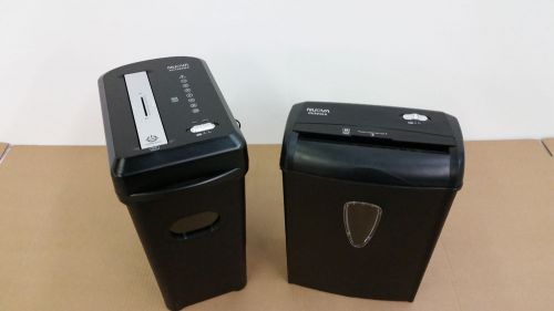 Lot of 2 Nuova Paper Credit Card Shredders FREE SHIPPING (Light Use)