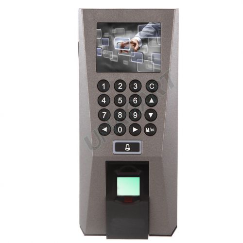 Biometric Fingerprint ID Card Attendance Time Clock Access Control System TCP/IP