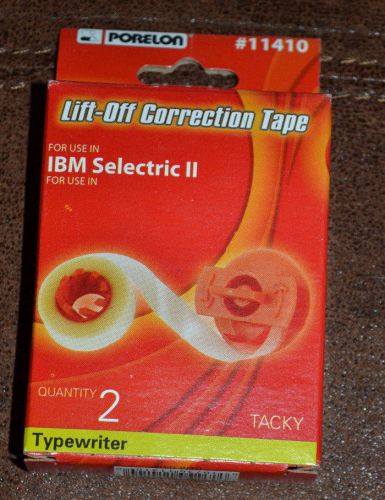 New porelon #11410 typewriter lift off correction tape tacky imb selectric ii for sale