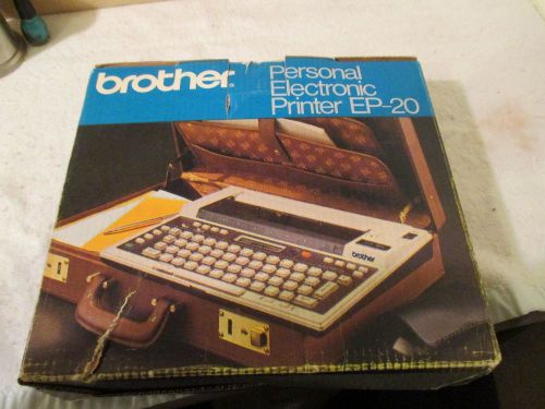 Vintage brother personal electronic printer EP-20